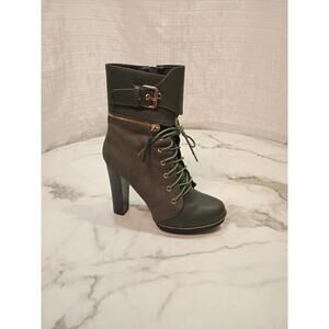 Atalina High Heels Dark Green Size 8